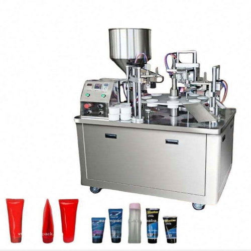 Mesin Pengedap Pengisian Tiub Plastik Ultrasonik Automatik untuk Pengedap Tiub Lembut 5ml hingga 50ml