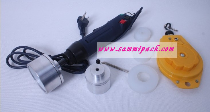 Hand hand electric screw capper