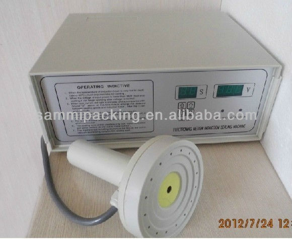 Manual Cosmetic Bottle induction cap sealer aluminium foil sealing machine