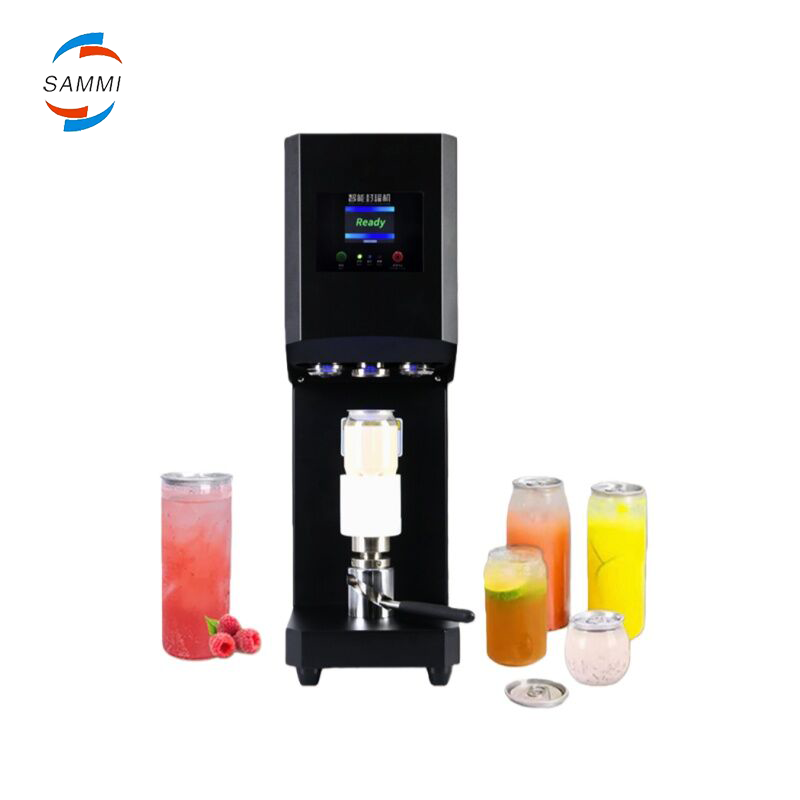 Mesin Pengedap boleh PET Can Soda Bubble Coffee Tea Can Sealing